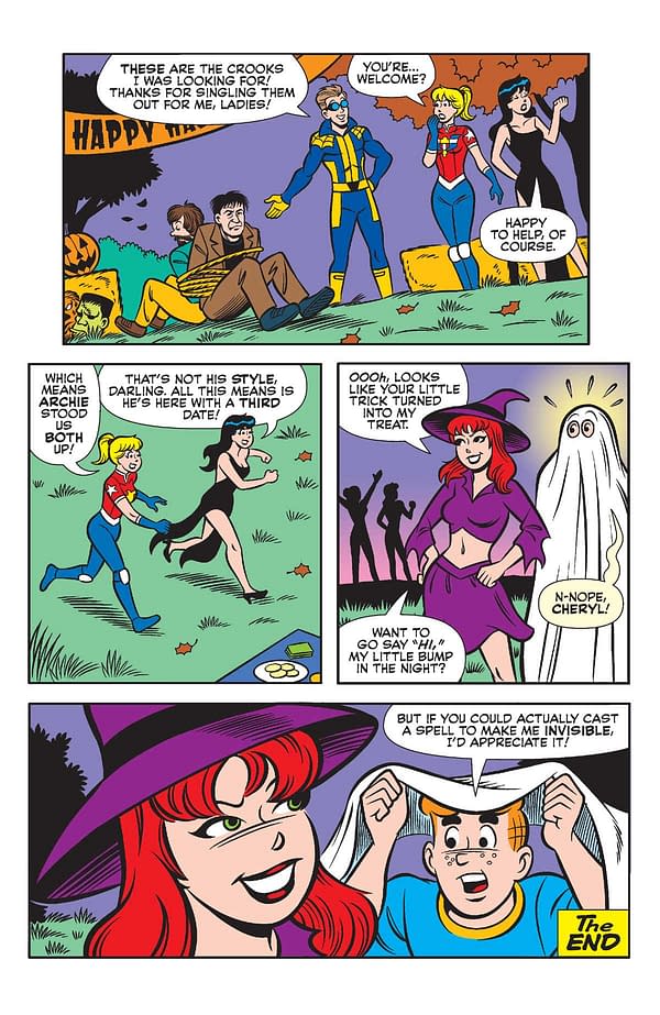 Interior preview page from Archie Halloween Spectacular #1