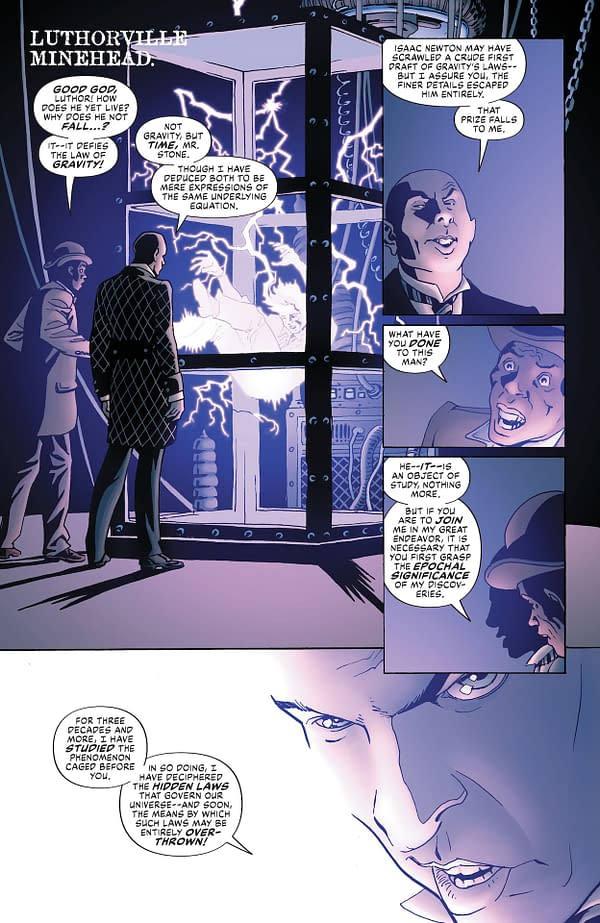 Interior preview page from Batman: Gotham by Gaslight - The Kryptonian Age #5