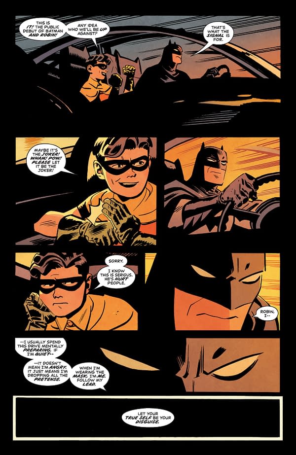 Interior preview page from Batman and Robin: Year One #1