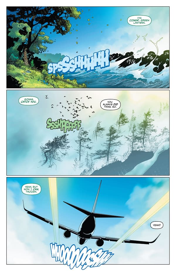 Interior preview page from Green Lantern Corps Special #1