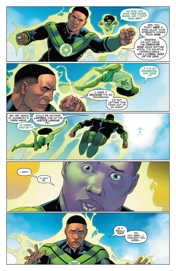 Interior preview page from Green Lantern Corps Special #1