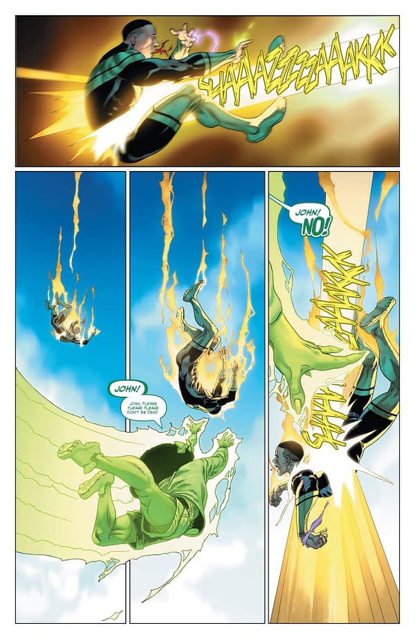 Interior preview page from Green Lantern Corps Special #1