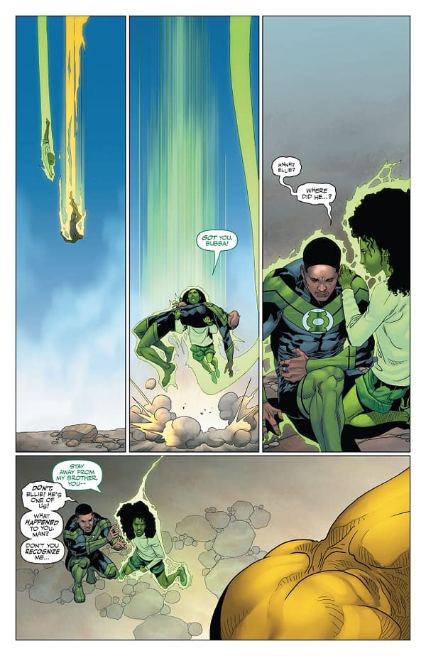 Interior preview page from Green Lantern Corps Special #1
