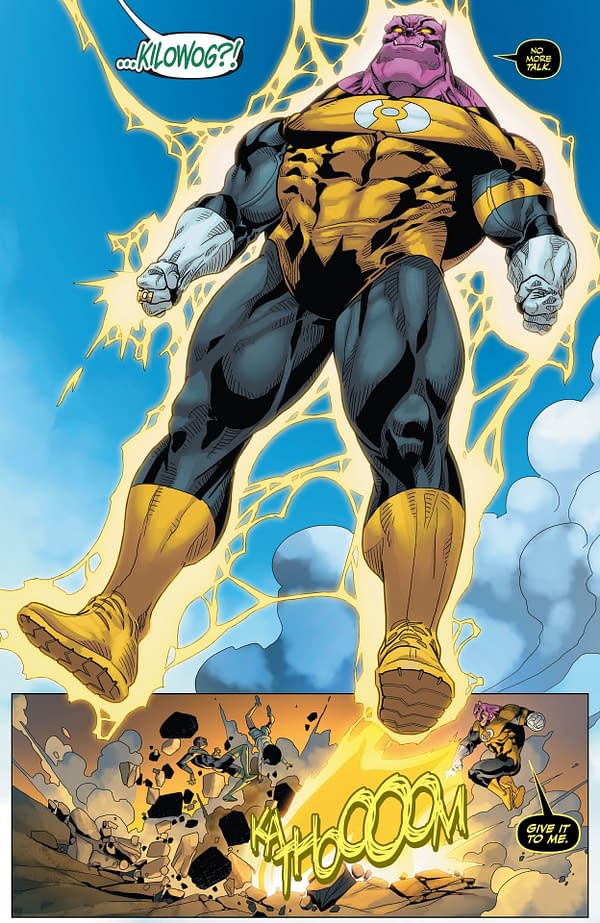 Interior preview page from Green Lantern Corps Special #1