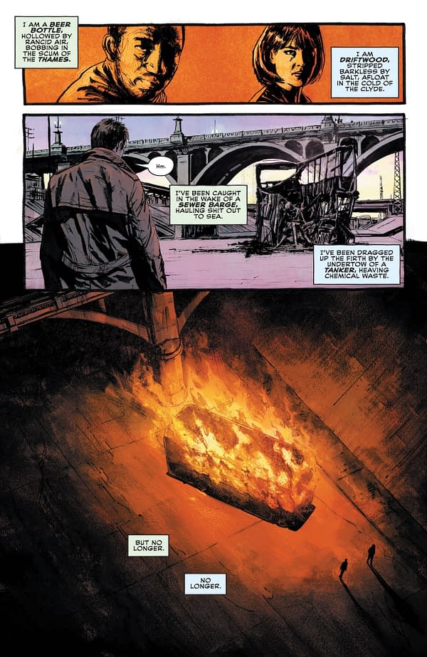 Interior preview page from John Constantine: Hellblazer- Dead in America #10