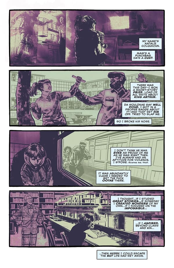 Interior preview page from John Constantine: Hellblazer- Dead in America #10