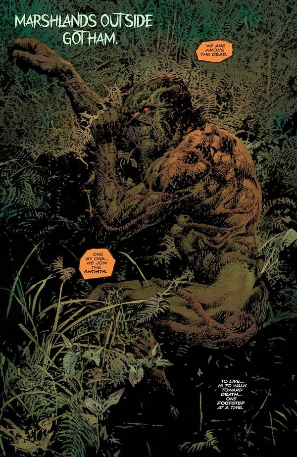 Interior preview page from Poison Ivy/Swamp Thing: Feral Trees #1