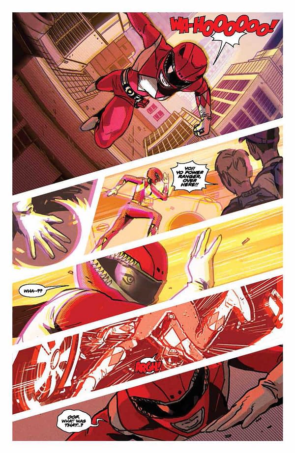 Interior preview page from Power Rangers: Across the Morphin Grid #1