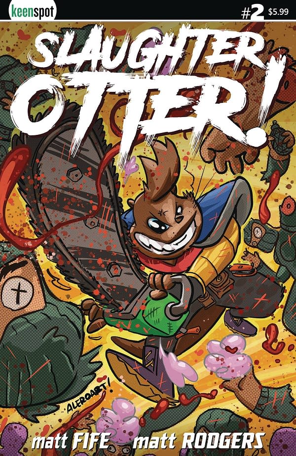 Cover image for SLAUGHTER OTTER #2 CVR C ALEJANDRO ROSADO