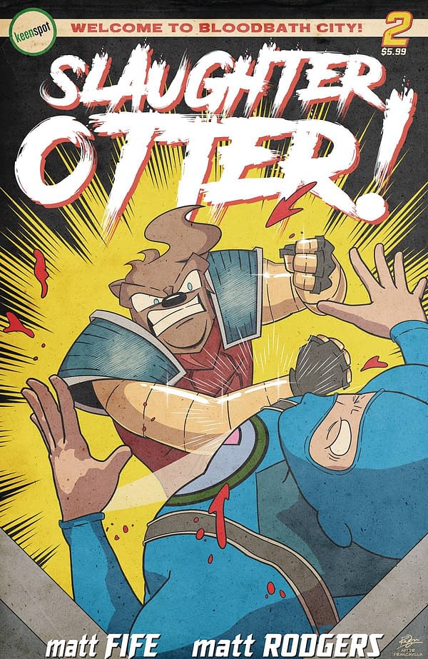 Cover image for SLAUGHTER OTTER #2 CVR D MATT RODGERS