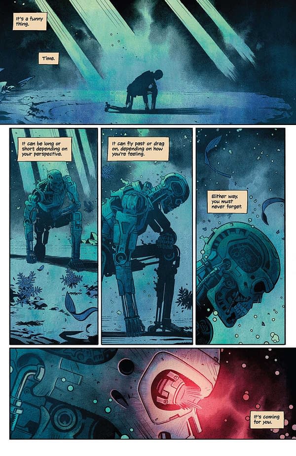 Interior preview page from Terminator #1