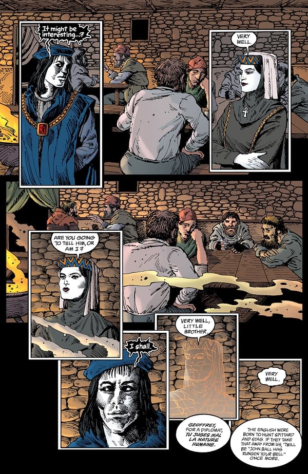 Interior preview page from Sandman: The Complete Shakespeare Collection