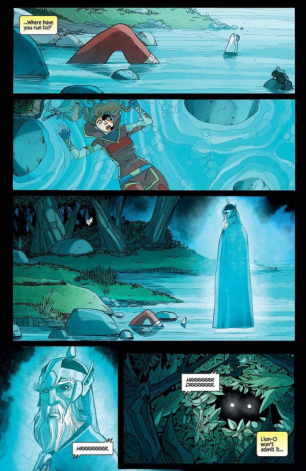 Interior preview page from Thundercats #9