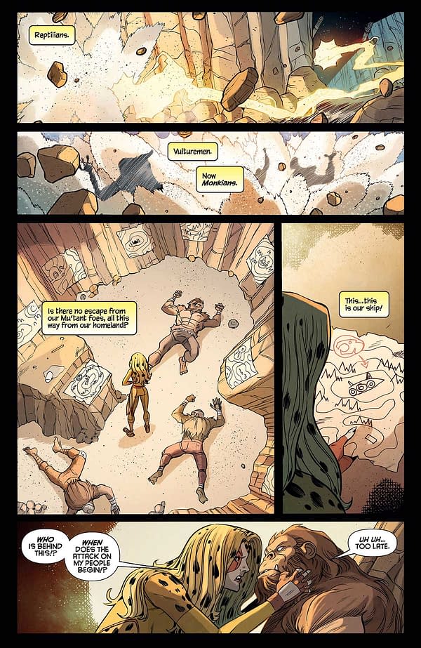 Interior preview page from Thundercats #9