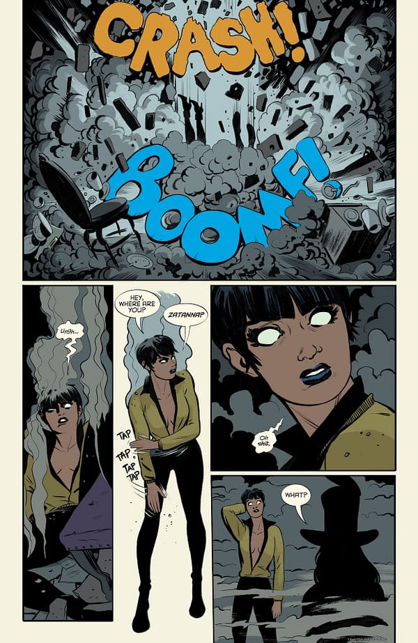 Interior preview page from Zatanna: Bring Down the House #5