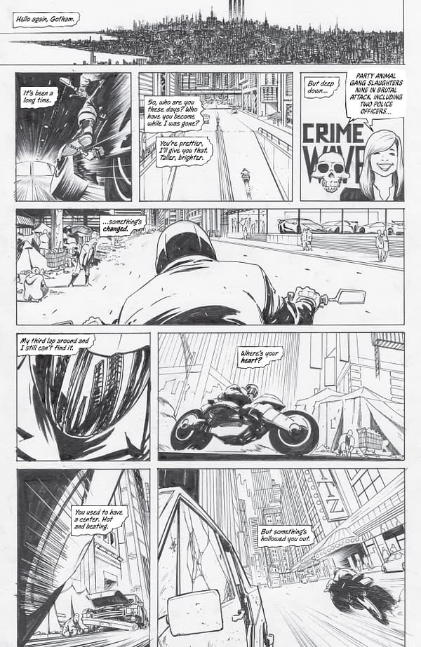 Interior preview page from Absolute Batman: Noir Edition #1