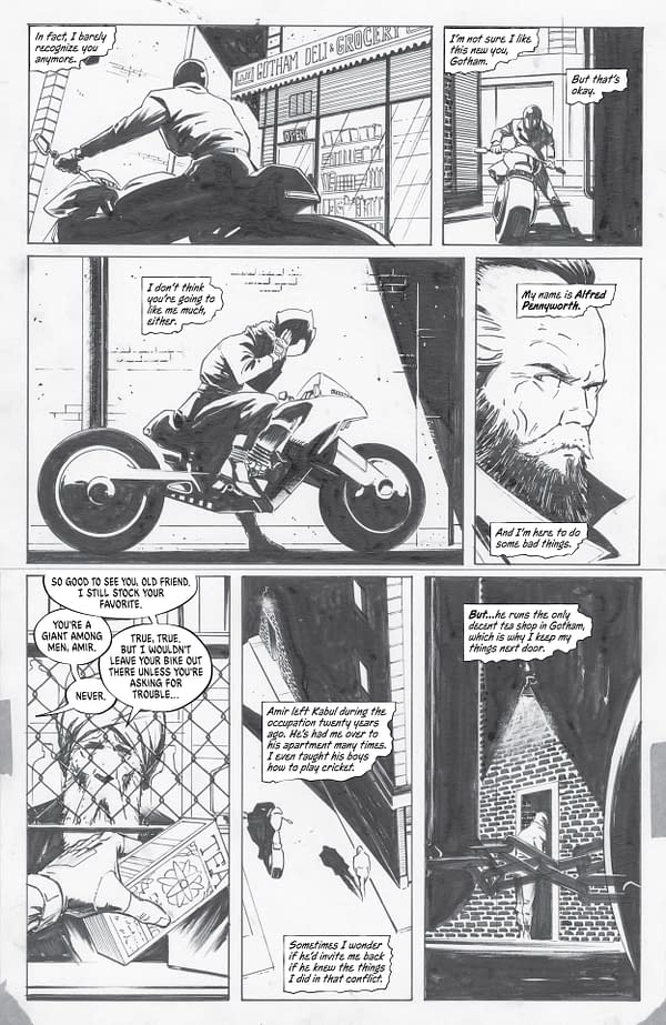 Interior preview page from Absolute Batman: Noir Edition #1