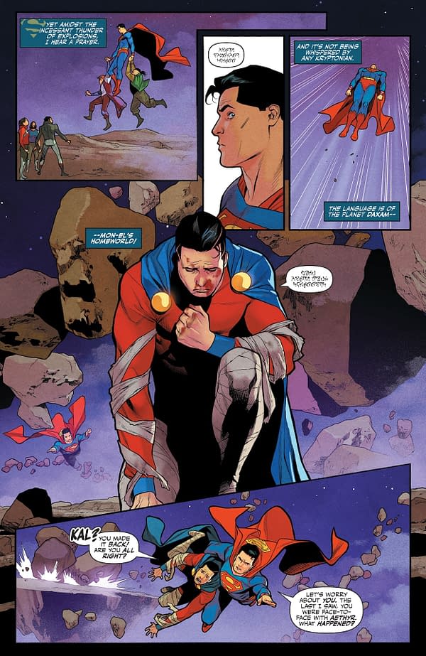 Interior preview page from Action Comics #1077