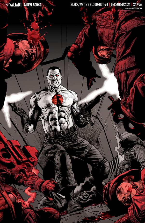 First Look at Brian Azarrello & Eduardo Risso: Black White & Bloodshot