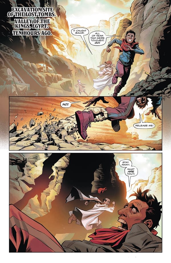 Interior preview page from Batman/Santa Claus: Silent Knight Returns #1