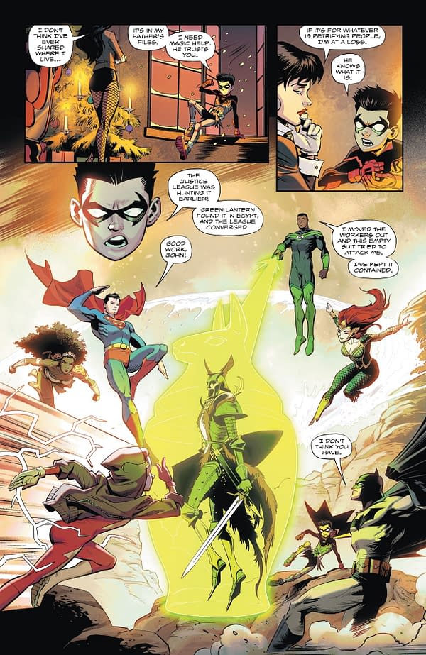 Interior preview page from Batman/Santa Claus: Silent Knight Returns #1