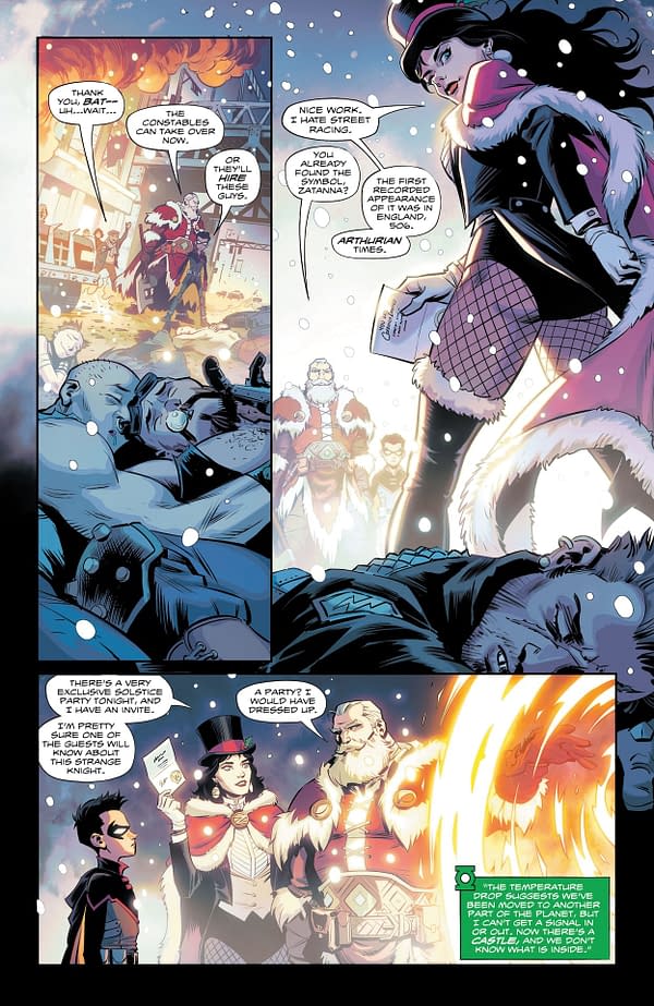 Interior preview page from Batman/Santa Claus: Silent Knight Returns #2