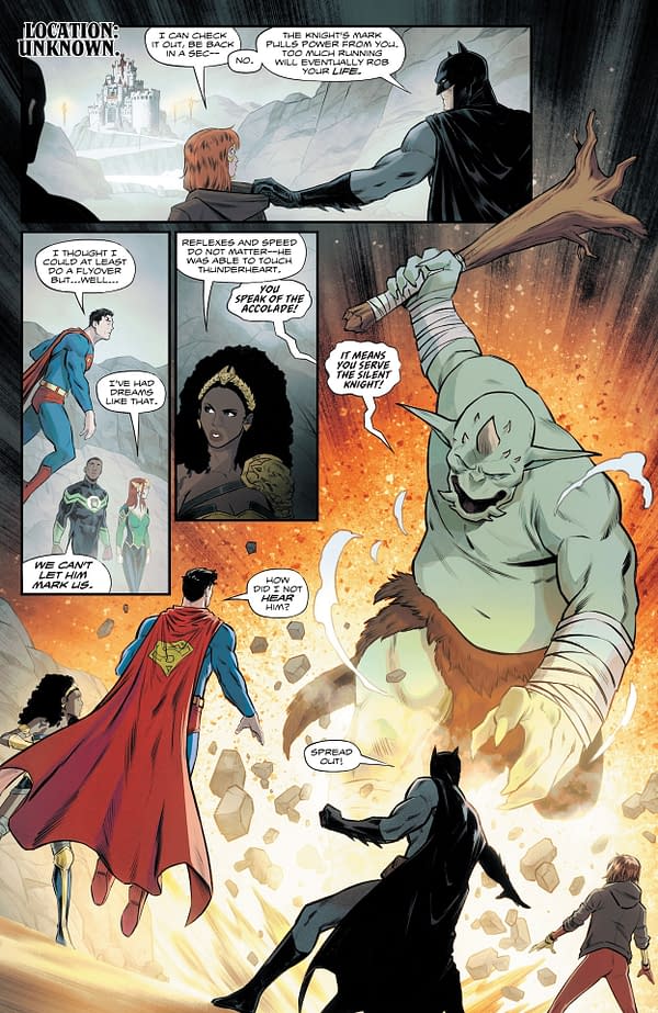 Interior preview page from Batman/Santa Claus: Silent Knight Returns #2