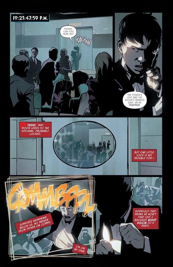 Interior preview page from Batman and Robin #15