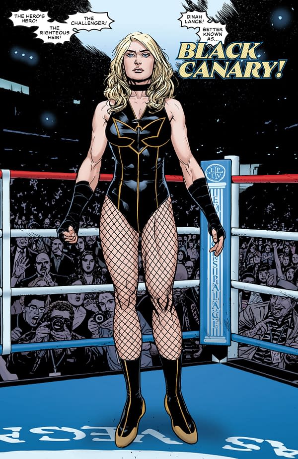 Interior preview page from Black Canary: Best of the Best #1