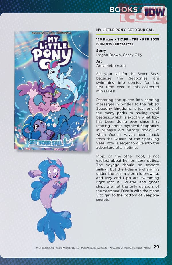 IDW February 2025 Solicits