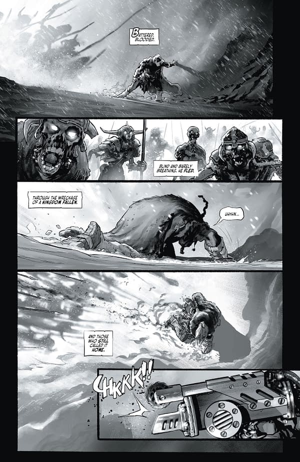 Interior preview page from Dark Knights of Steel: Allwinter #5