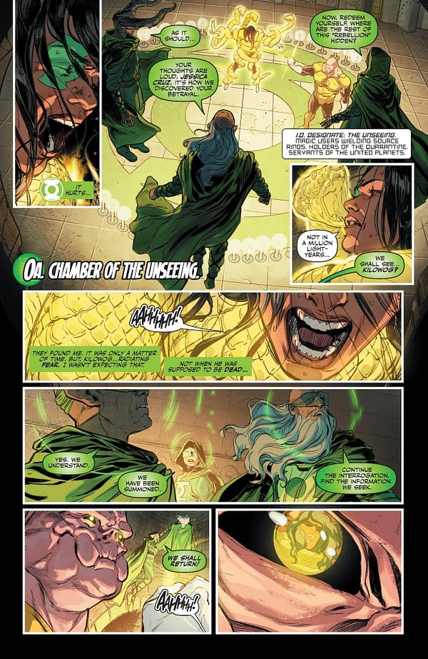 Interior preview page from Green Lantern #17