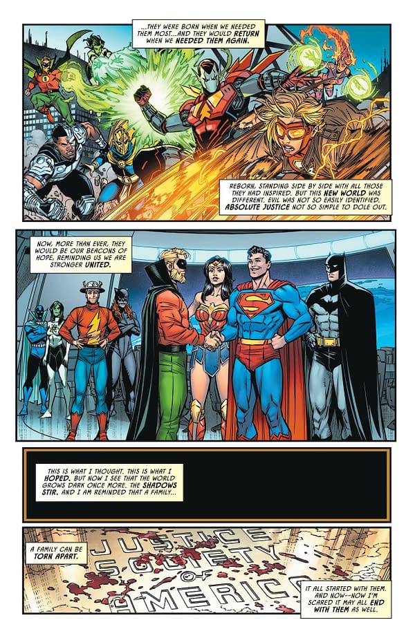 Interior preview page from JSA #1