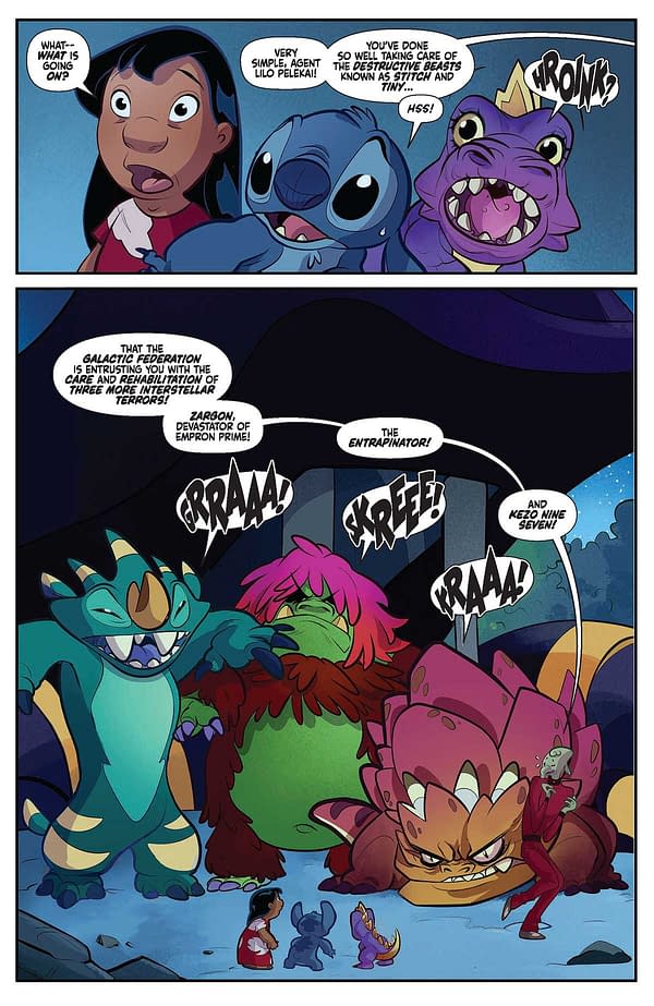 Interior preview page from Lilo and Stitch #7