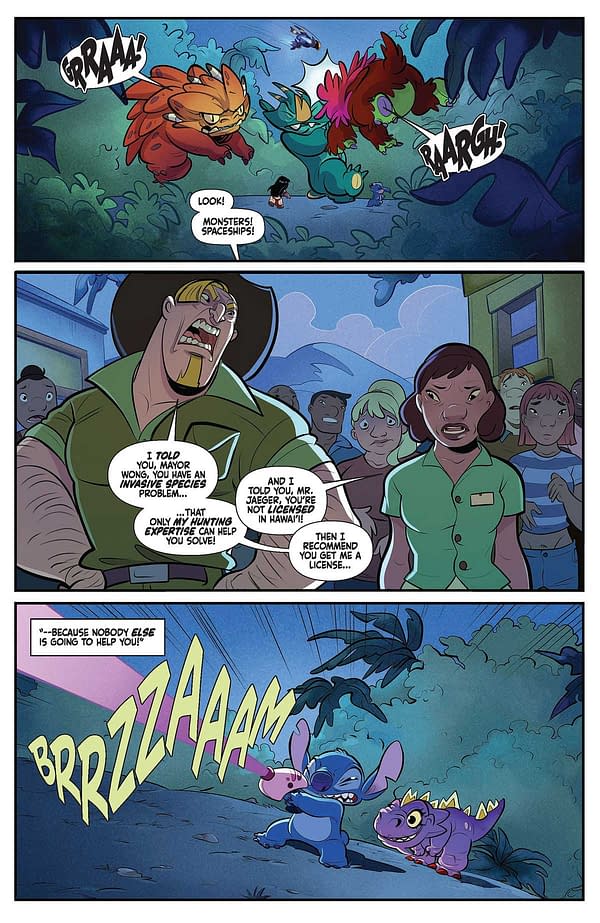 Interior preview page from Lilo and Stitch #7