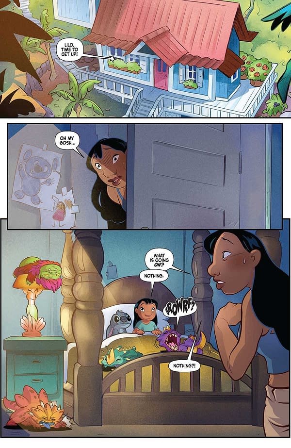 Interior preview page from Lilo and Stitch #7