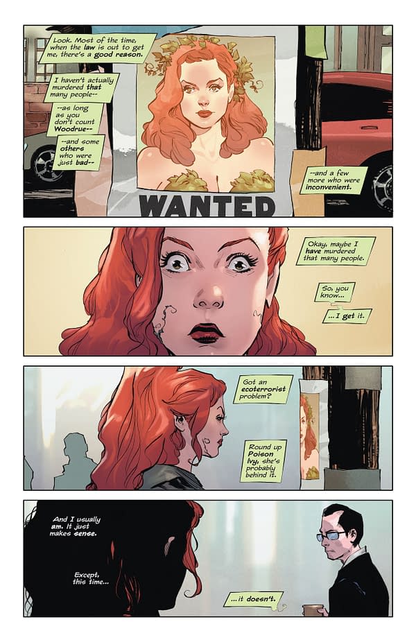 Interior preview page from Poison Ivy #27