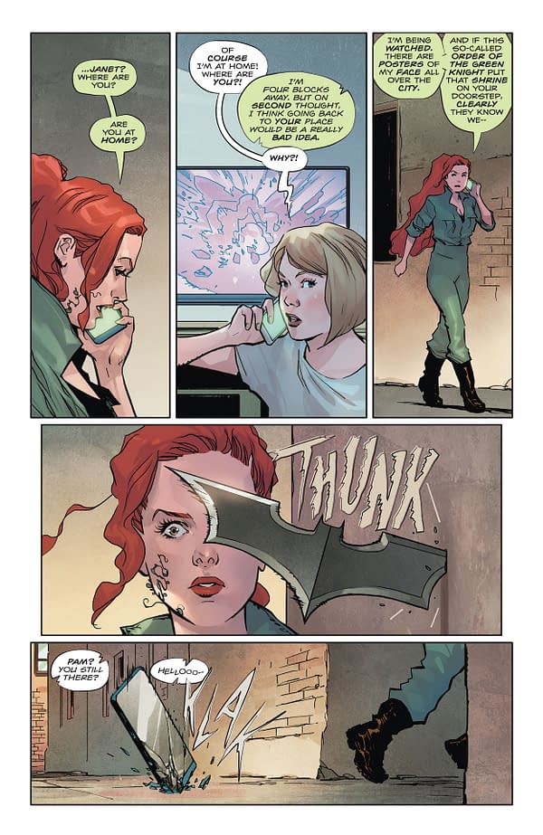 Interior preview page from Poison Ivy #27