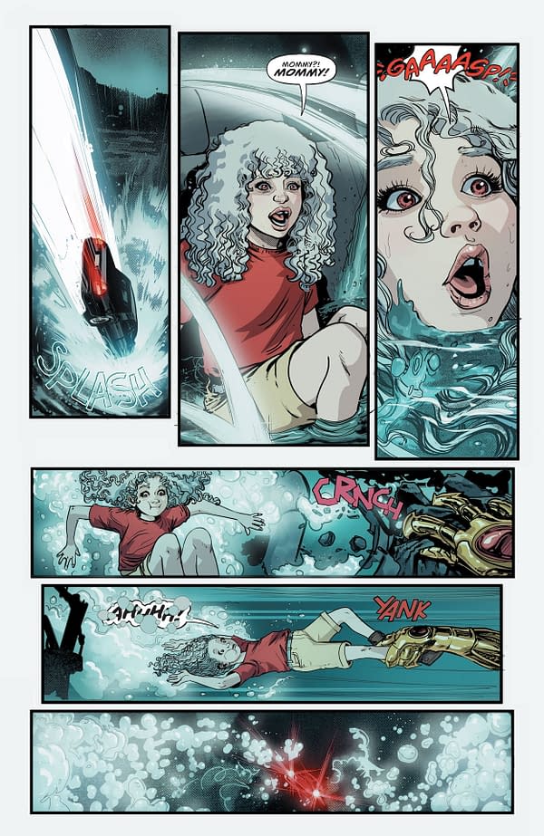 Interior preview page from Power Girl #15