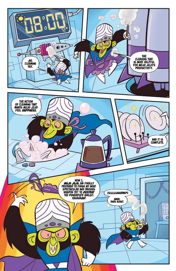 Interior preview page from Powerpuff Girls #5