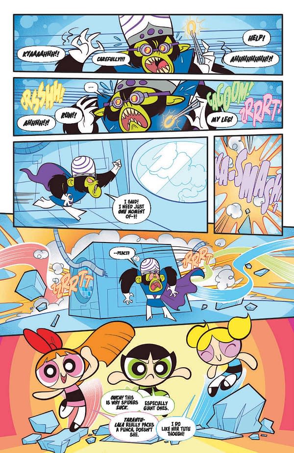 Interior preview page from Powerpuff Girls #5