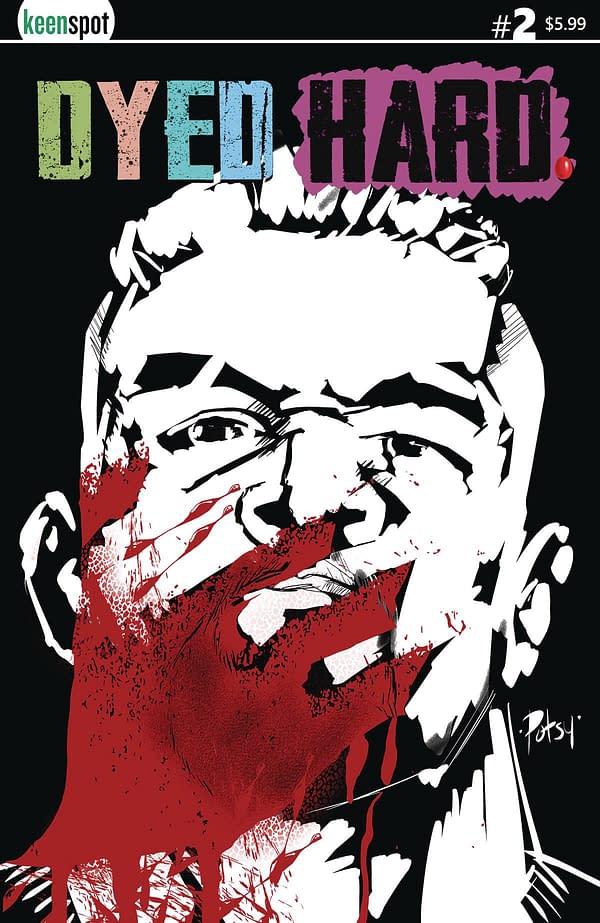 Cover image for DYED HARD #2 (OF 3) CVR E ROB POTCHAK