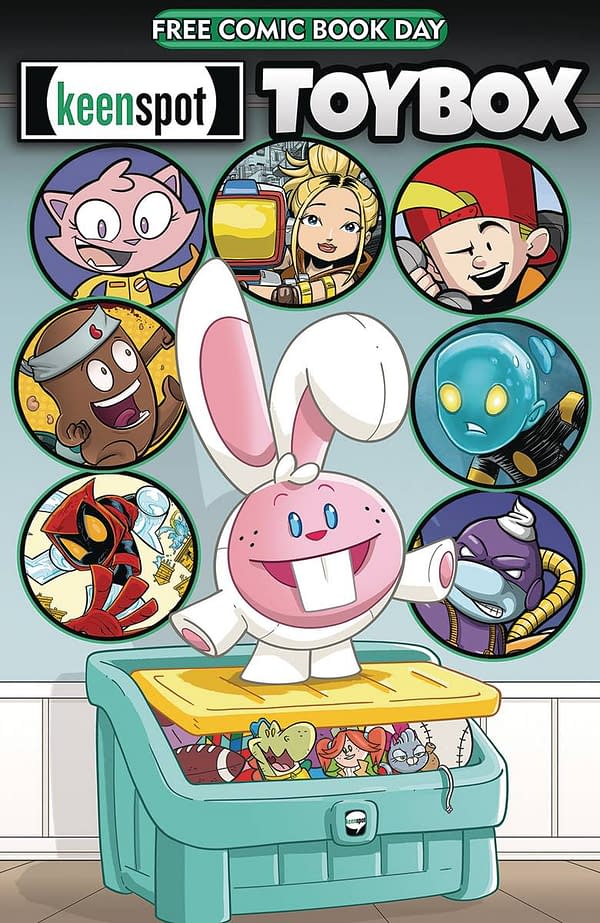 Cover image for FCBD 2025 KEENSPOT TOYBOX SPECIAL