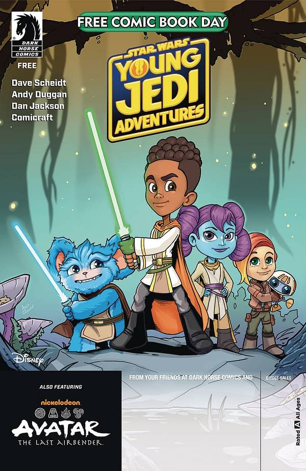 Cover image for FCBD 2025 STAR WARS YOUNG JEDI AVATAR (BUNDLES OF 20) (Net)