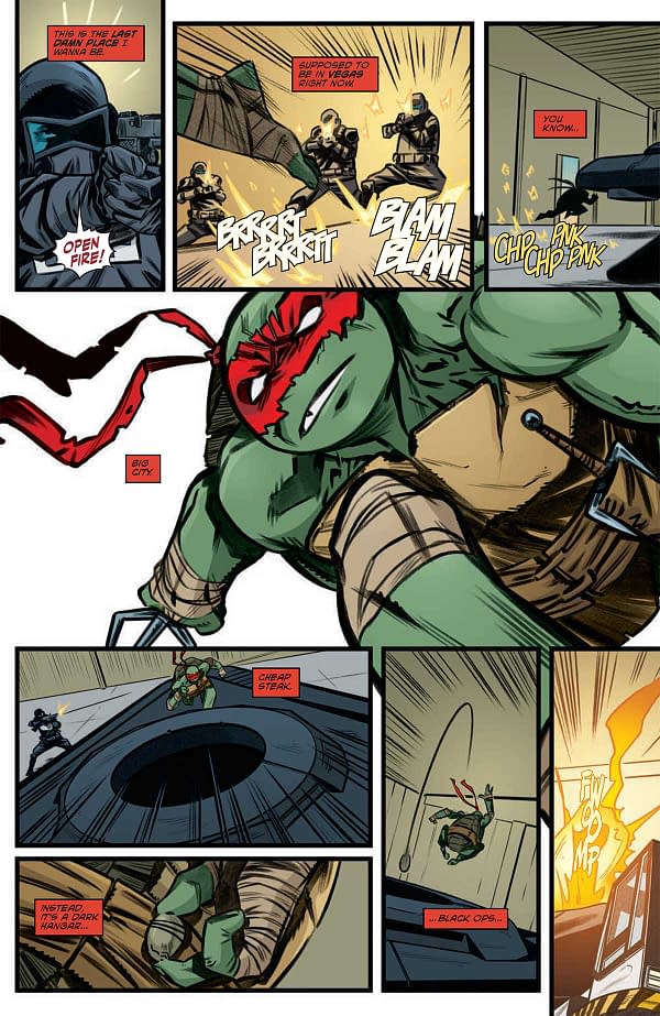 Interior preview page from TMNT: MUTANT NATION #2 JAVIER FERNANDEZ COVER