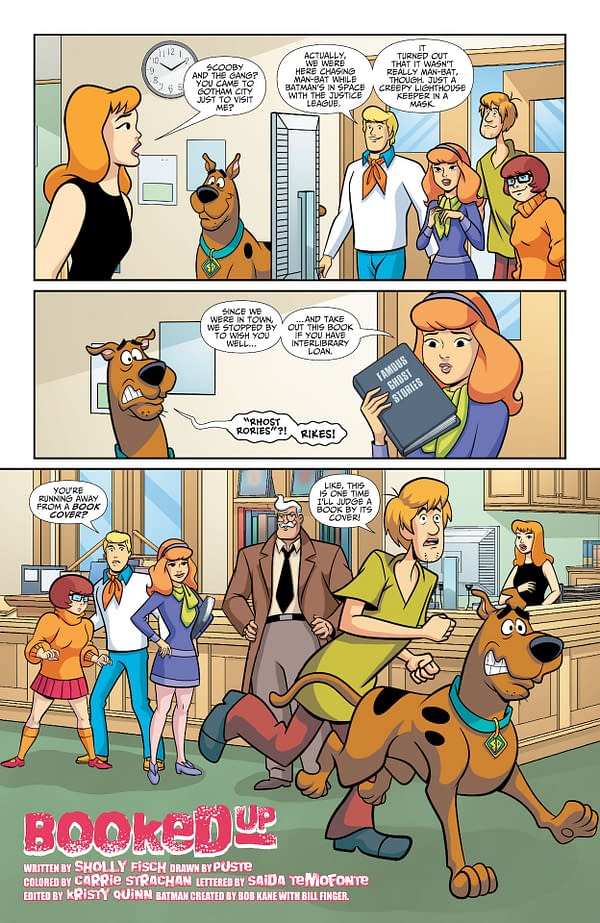 Interior preview page from Batman and Scooby-Doo Mysteries #11