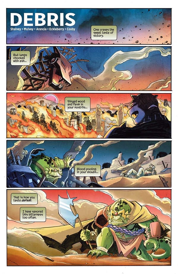 Interior preview page from Thundercats #10