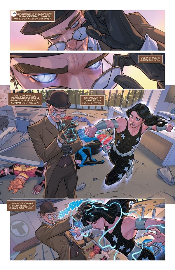 Interior preview page from Titans #17