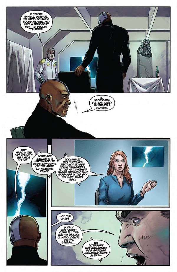 Interior preview page from Amory Wars: No World for Tomorrow #8