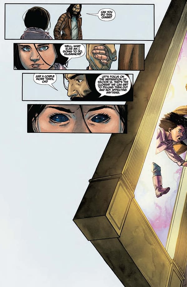Interior preview page from Amory Wars: No World for Tomorrow #8